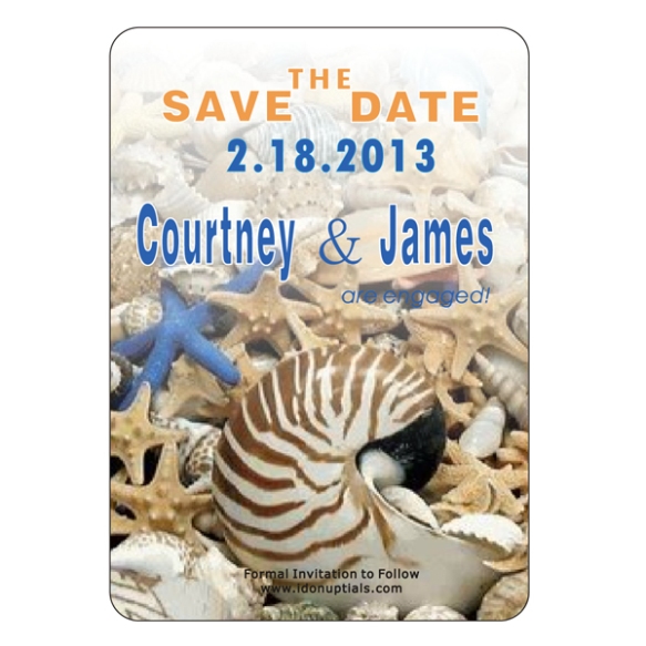 The good people of TampaFL love Destination Save the Date Wedding magnets
